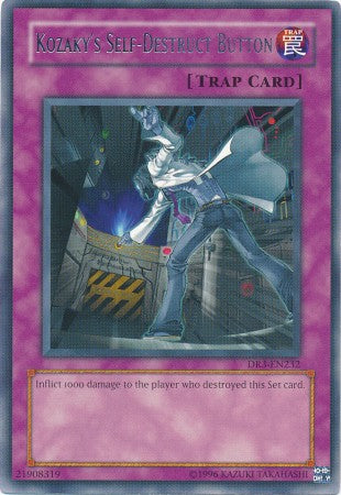 Bouton d'autodestruction de Kozaky [DR3-FR232] Rare