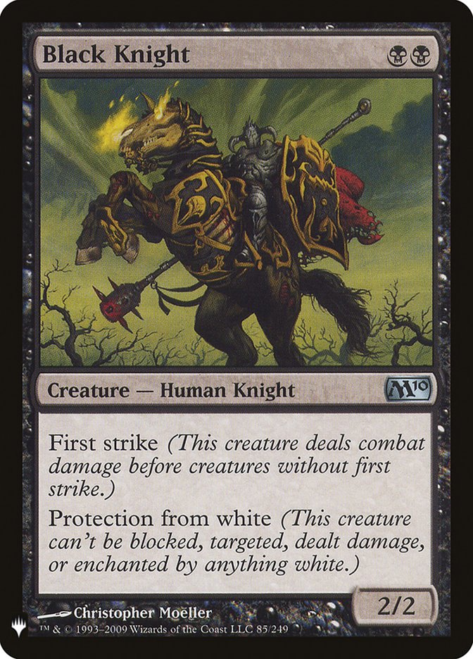 Chevalier noir [Mystery Booster]