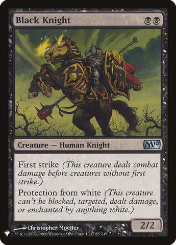 Caballero negro [Mystery Booster]