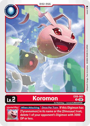 Koromon [EX8-001] [Chaîne de libération]