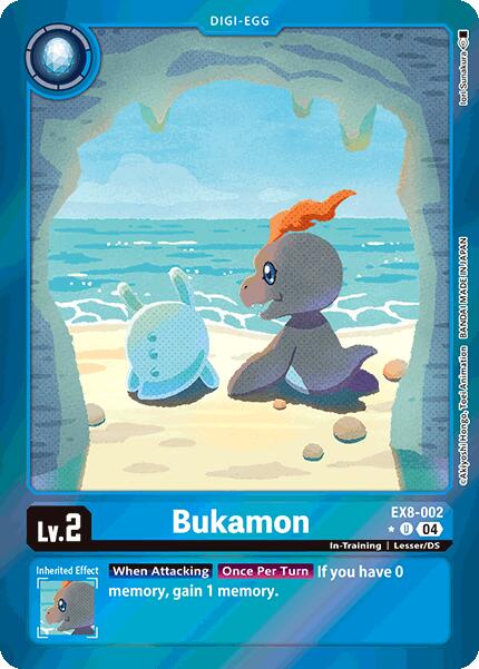 Bukamon [EX8-002] (Holo limité) [Chaîne de libération]