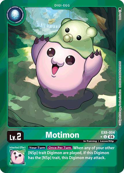 Motimon [EX8-004] (Foil limitée) [Chaîne de Libération]