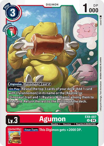 Agumon [EX8-007] - EX8-007 [Cadena de Liberación]