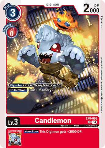 Candlemon [EX8-008] [Cadena de liberación]