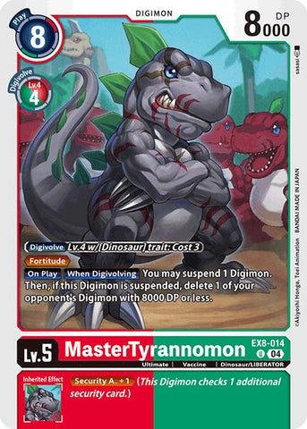 MasterTyrannomon [EX8-014] [Cadena de Liberación]
