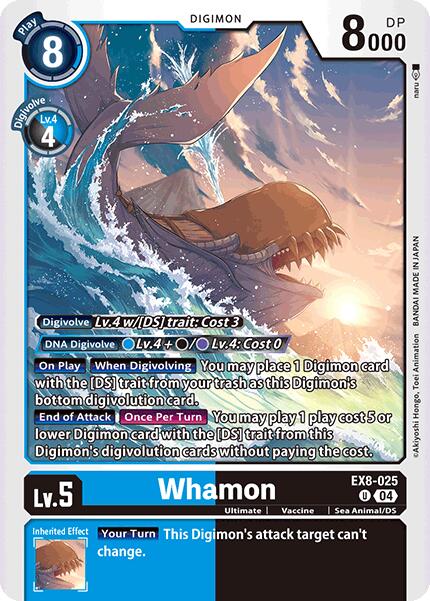 Whamon [EX8-025] [Chaîne de Libération]