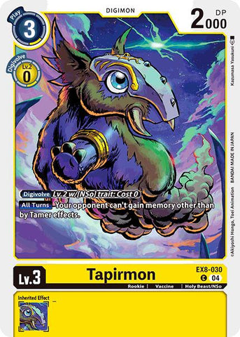 Tapirmon [EX8-030] [Cadena de Liberación]