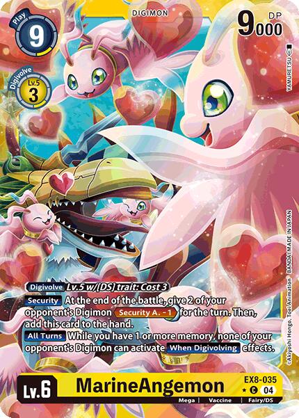 MarineAngemon [EX8-035] (Feuilleté limité) [Chaîne de libération]