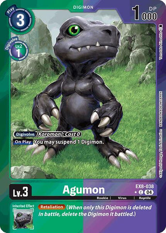 Agumon [EX8-038] - EX8-038 (Limited Foil) [Cadena de Liberación]