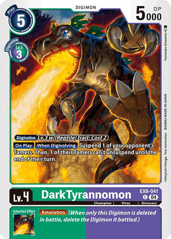 DarkTyrannomon [EX8-041] [Cadena de Liberación]