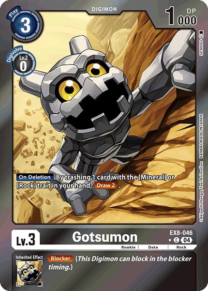 Gotsumon [EX8-046] (Texturé limité) [Chaîne de la Libération]