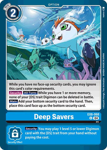 Deep Savers [EX8-068] [Cadena de Liberación]