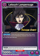 Image for Lelouch Lamperouge (015) (UEPR/CGH-1-015) (UE04BT_RE) - Union Arena