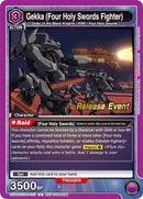 Image for Gekka (Four Holy Swords Fighter) (UEPR/CGH-1-025) (UE04BT_RE) - Union Arena