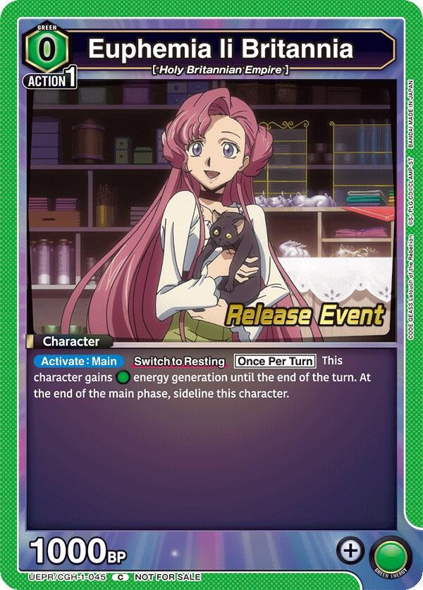 Image for Euphemia li Britannia (045) (UEPR/CGH-1-045) (UE04BT_RE) - Union Arena