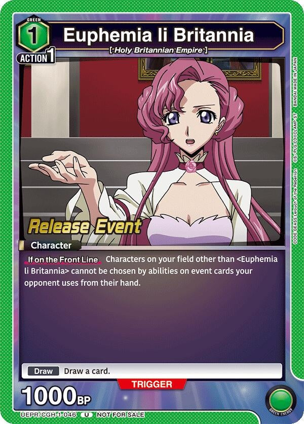 Image for Euphemia li Britannia (046) (UEPR/CGH-1-046) (UE04BT_RE) - Union Arena