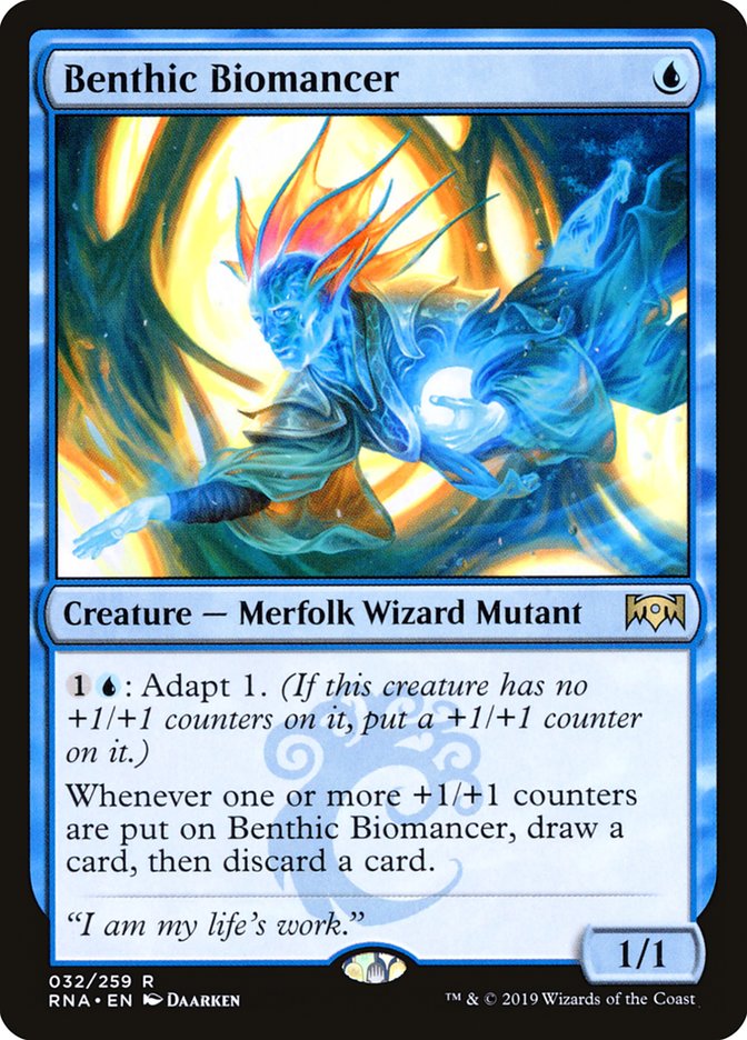 Biomancien des profondeurs [Allégeance de Ravnica]