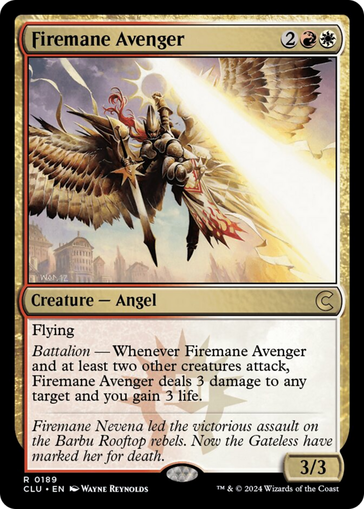 Vengeresse Crinière ardente [Ravnica: Clue Edition]