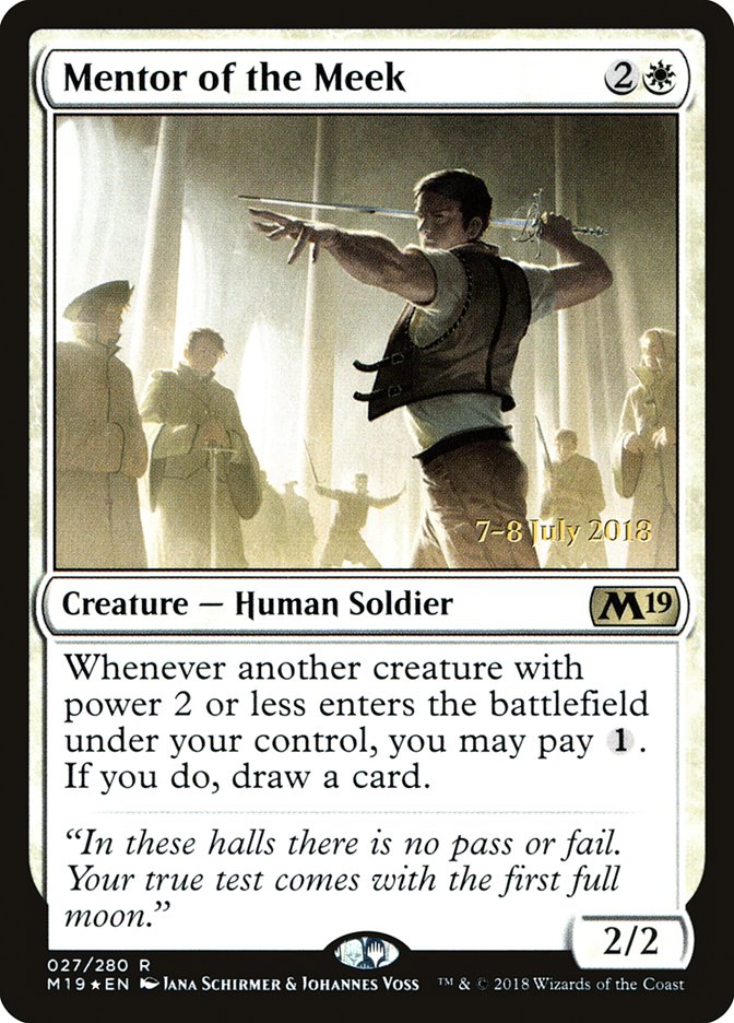 Mentor des humbles [Prerelease Promos de Core Set 2019]