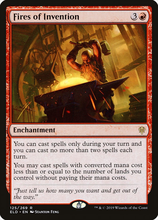 Feux de l'invention [Le trône d'Eldraine]
