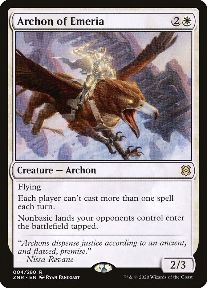 Archonte d'Emeria [Zendikar Rising]