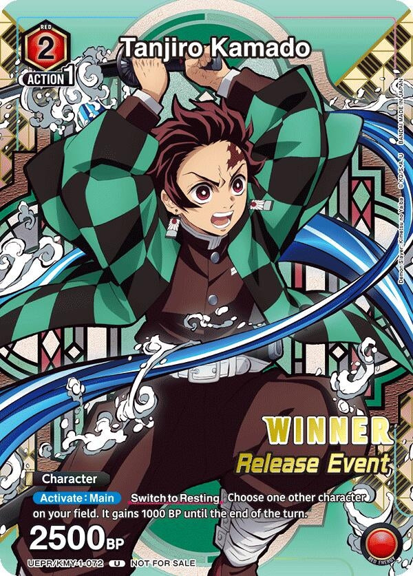 Image for Tanjiro Kamado (Release Event Winner) (UEPR/KMY-1-072) (UE05BT_RE) - Union Arena