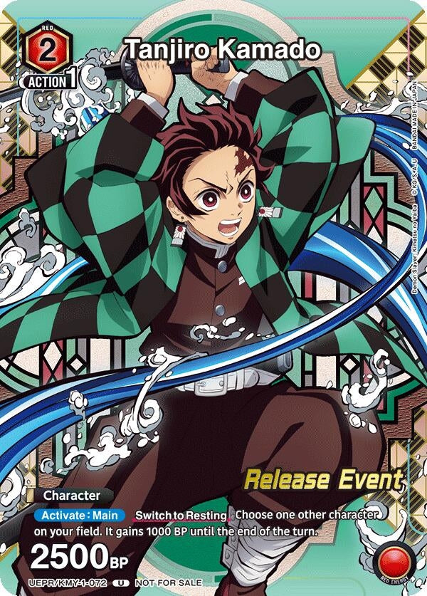 Image for Tanjiro Kamado (Release Event Participation) (UEPR/KMY-1-072) (UE05BT_RE) - Union Arena