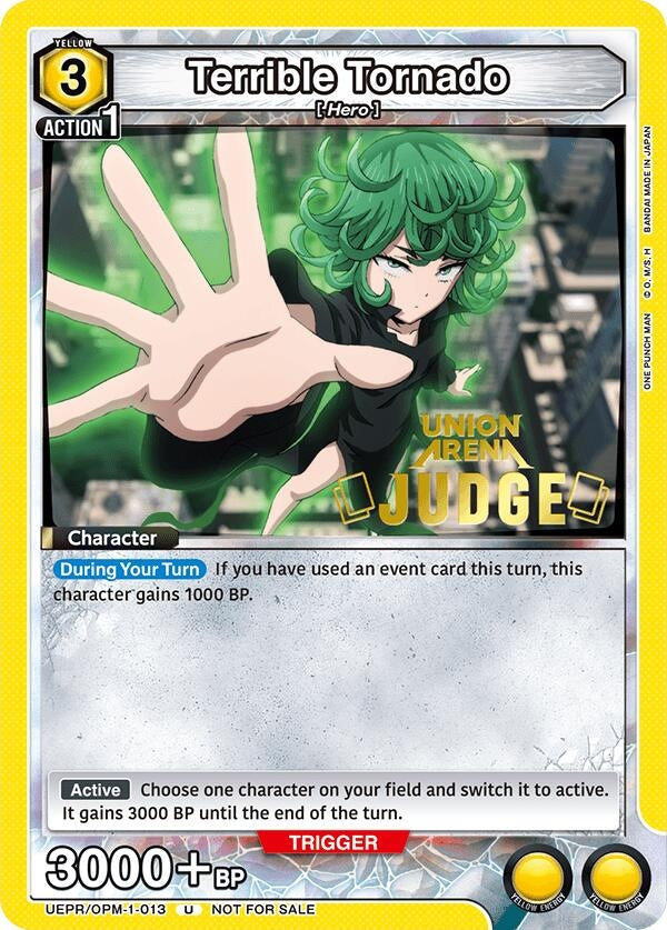 Image for Terrible Tornado (Judge Pack) (UEPR/OPM-1-013) (UEPR) - Union Arena