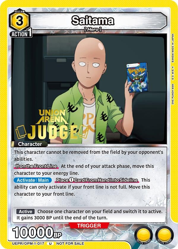 Image for Saitama (Judge Pack) (UEPR/OPM-1-017) (UEPR) - Union Arena