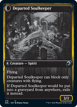 Gardienne dévouée // Gardien des âmes trépassées [Innistrad: Double Feature]