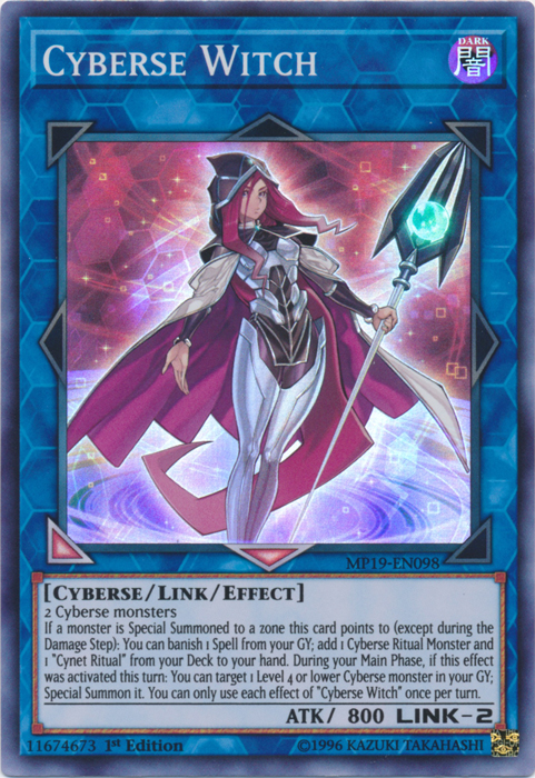 Cyberse Witch [MP19-SP098] Super Rara