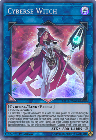 Cyberse Witch [MP19-SP098] Super Rara