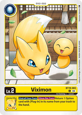 Viximon [BT19-003] [Lanzamiento de la Edición Especial de Mejora Ver.2.0]