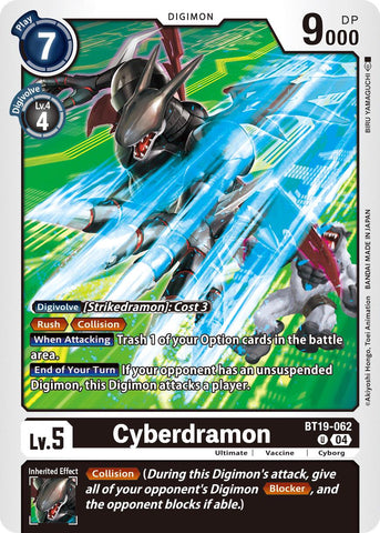 Cyberdramon [BT19-062] [Booster Especial de Lanzamiento Ver.2.5]