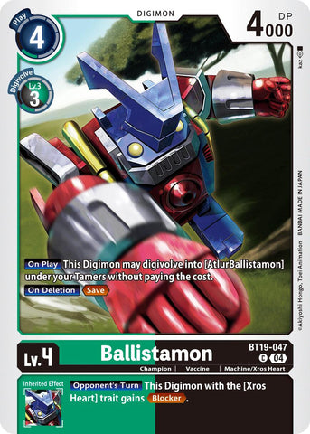 Ballistamon [BT19-047] [Bóoster especial de lanzamiento Ver.2.5]