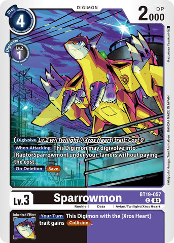 Sparrowmon [BT19-057] [Caja especial de lanzamiento Ver.2.5]