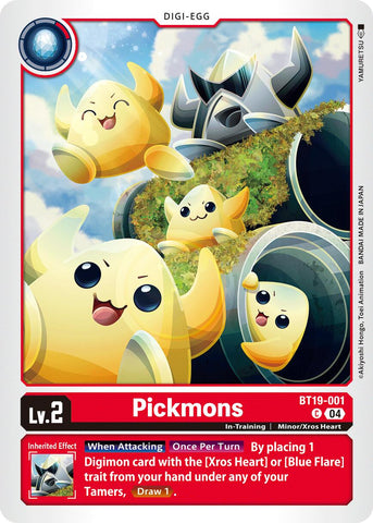Pickmons [BT19-001] [Pack de mejora especial de lanzamiento ver. 2.5]