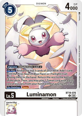 Luminamon [BT19-076] [Special Booster de Lanzamiento Ver.2.5]