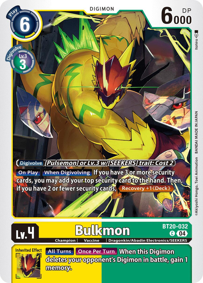 Bulkmon [BT20-032] [Pack Spécial Ver.2.5]