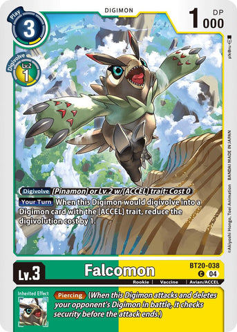 Falcomon [BT20-038] [Paquete de refuerzo especial ver. 2.5]