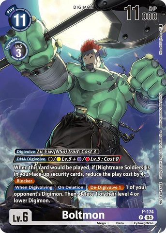 Boltmon [P-174] (Pack Mise à jour 2025) [Booster Spécial de Sortie Ver.2.5]