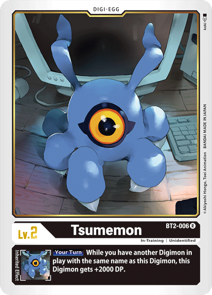 Tsumemon [BT2-006] [Paquete de Mejora de Lanzamiento Ver.1.0]