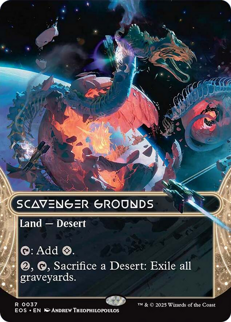 Terrain charognard (0037) (Sans bordure) [À l'orée des éternités : Spectacles stellaires]