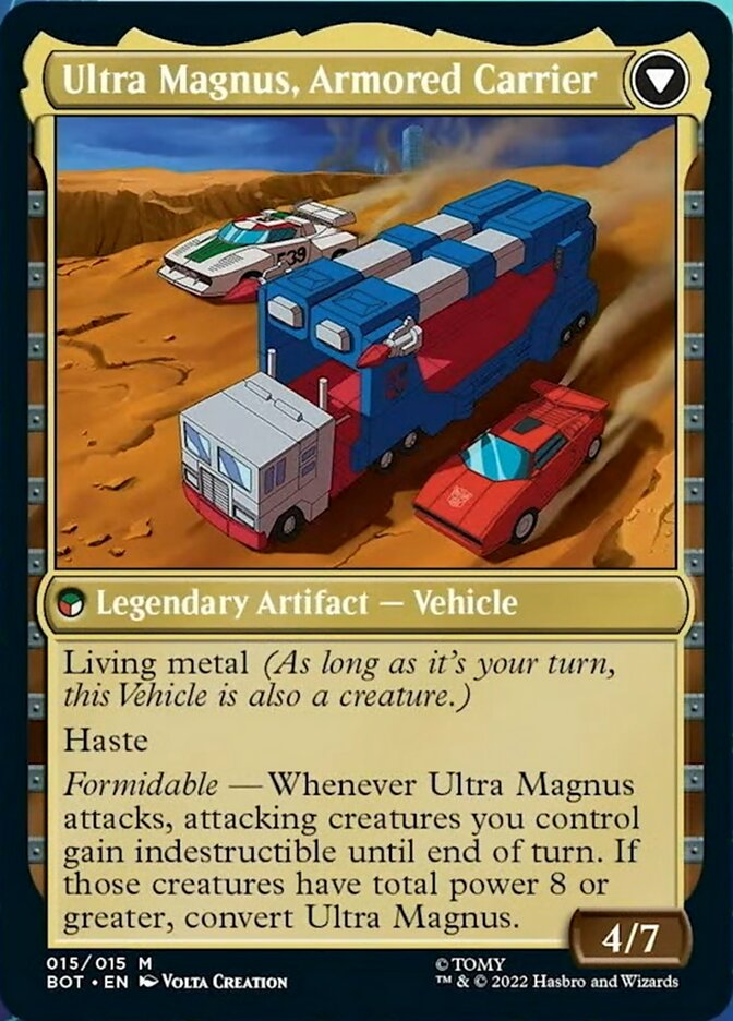 Ultra Magnus, Tacticien // Ultra Magnus, Transporteur Blindé [Transformers]