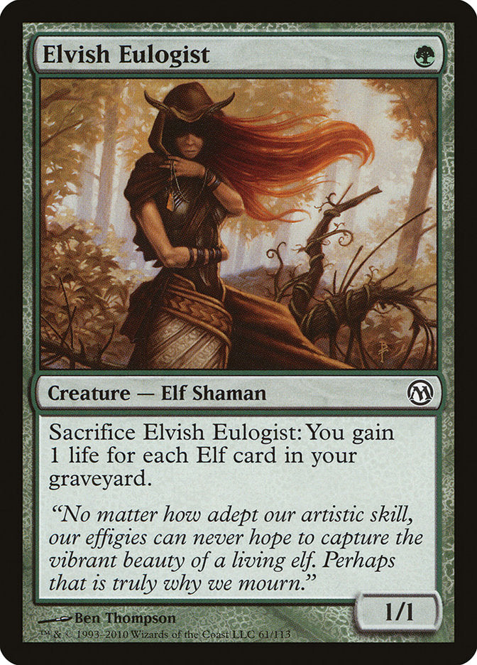 Élogiste elfe [Duels of the Planeswalkers]