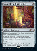 Épée de Vérité et Justice [Série de cartes promotionnelles Secret Lair]