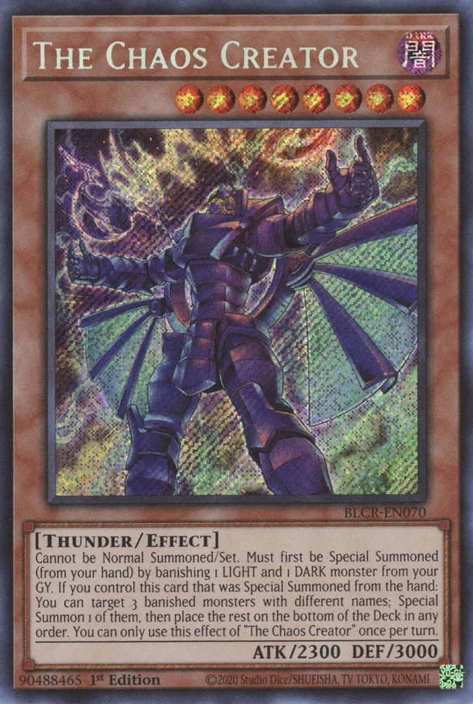 The Chaos Creator [BLCR-EN070] Secreta Rara
