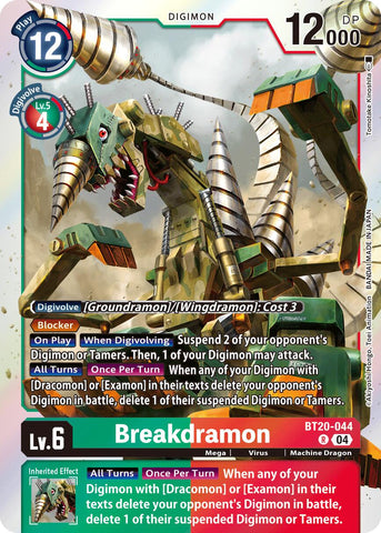 Breakdramon [BT20-044] [Booster Especial de Lanzamiento Ver.2.5]
