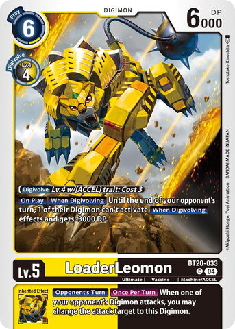 LoaderLeomon [BT20-033] [Booster especial de lanzamiento Ver.2.5]