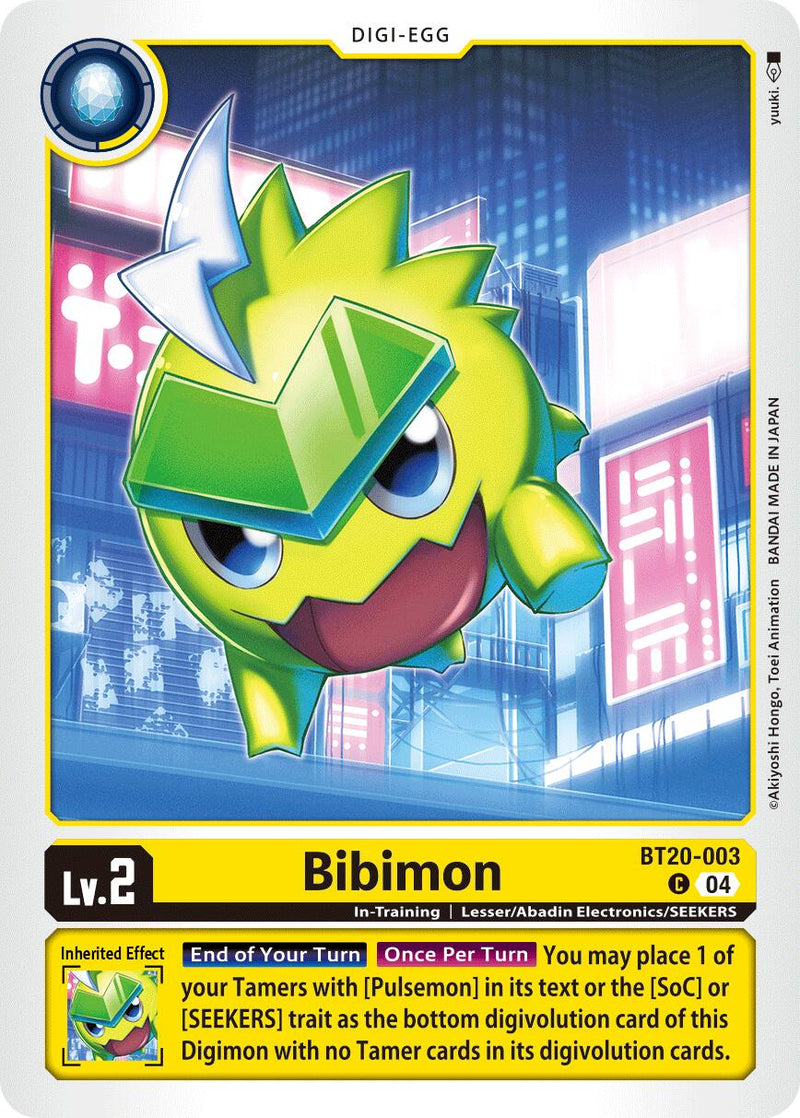 Bibimon [BT20-003] [Version 2.5 du booster spécial de lancement]